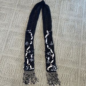 Beaded scarf